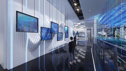 企業(yè)展廳設(shè)計(jì)與多媒體技術(shù)融合的多維價(jià)值